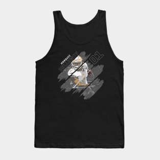 Marquez Callaway New Orleans Stripes Tank Top